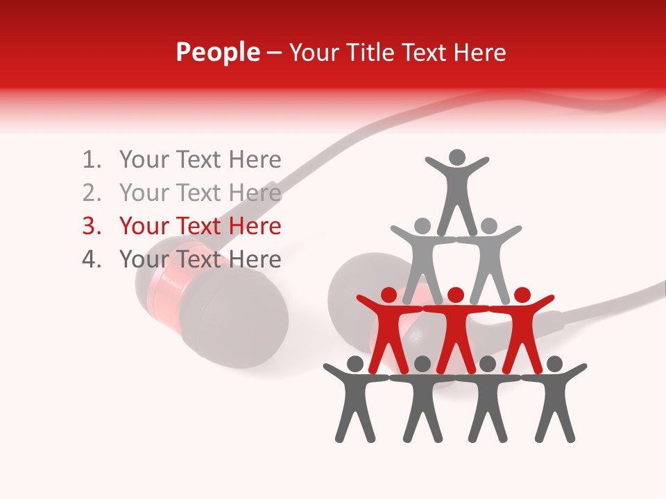 Mobility Listen Tunes PowerPoint Template