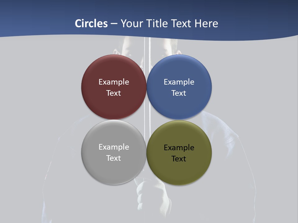 Wood Art Flexibility PowerPoint Template