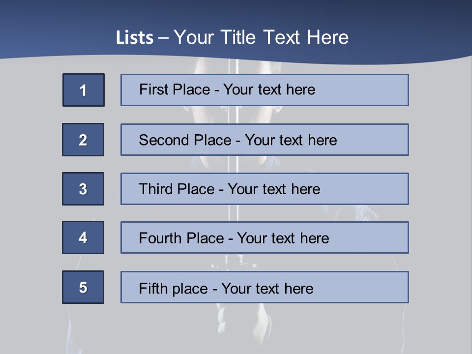 Wood Art Flexibility PowerPoint Template
