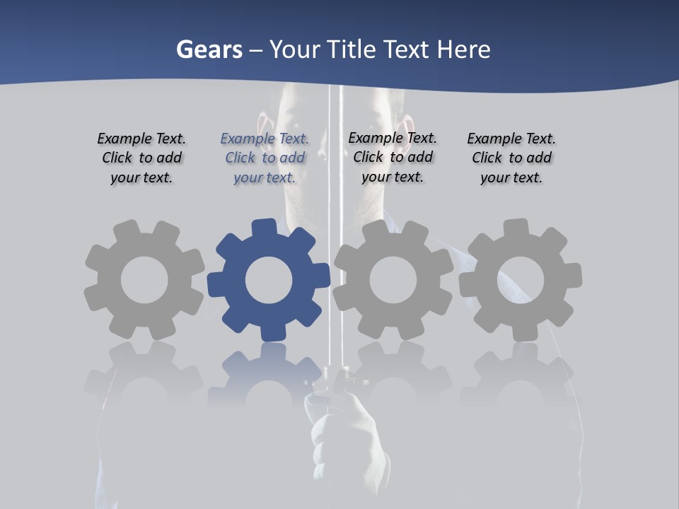 Wood Art Flexibility PowerPoint Template