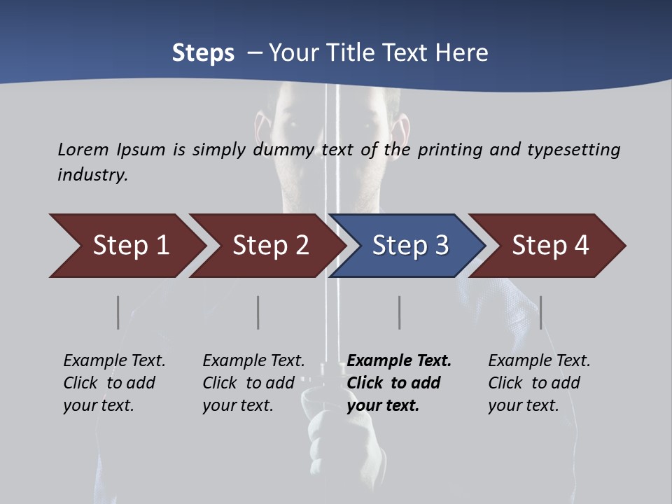 Wood Art Flexibility PowerPoint Template