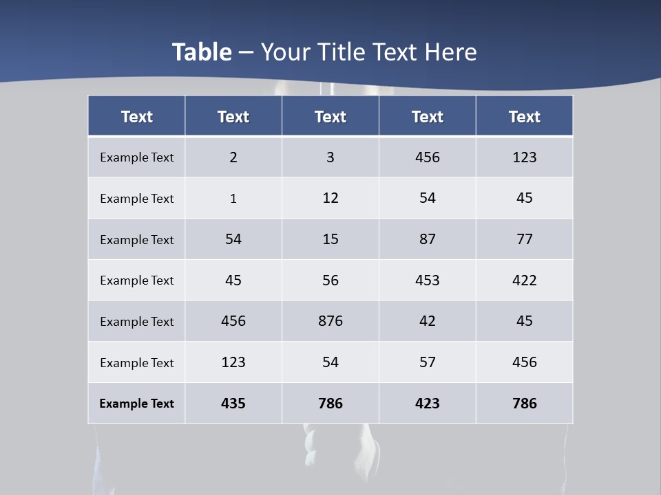 Wood Art Flexibility PowerPoint Template