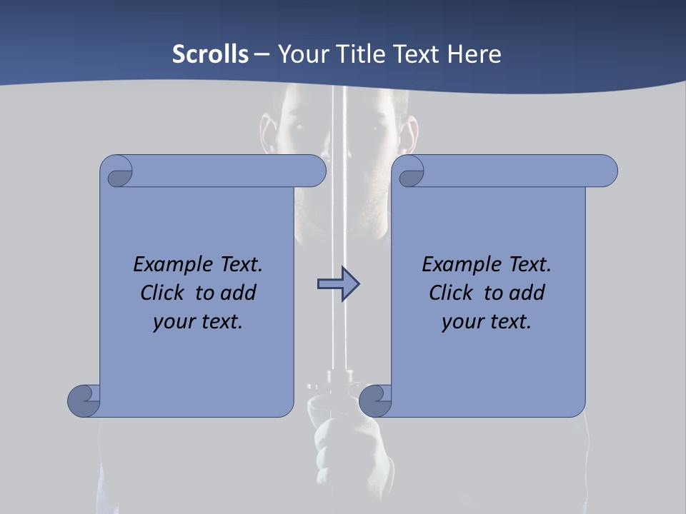 Wood Art Flexibility PowerPoint Template