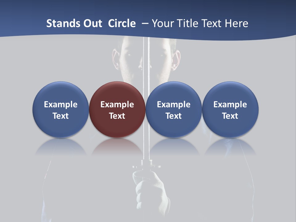 Wood Art Flexibility PowerPoint Template