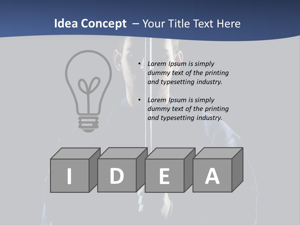 Wood Art Flexibility PowerPoint Template