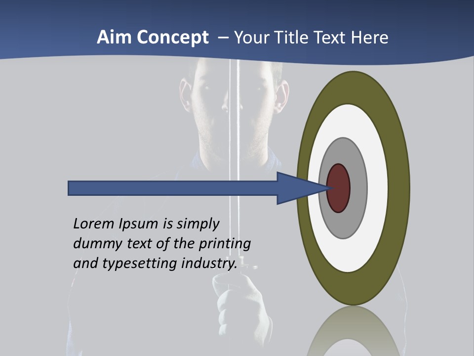 Wood Art Flexibility PowerPoint Template