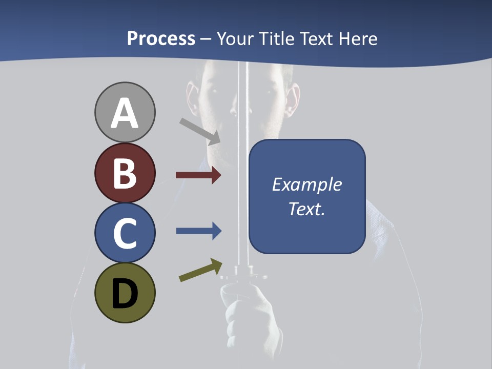 Wood Art Flexibility PowerPoint Template