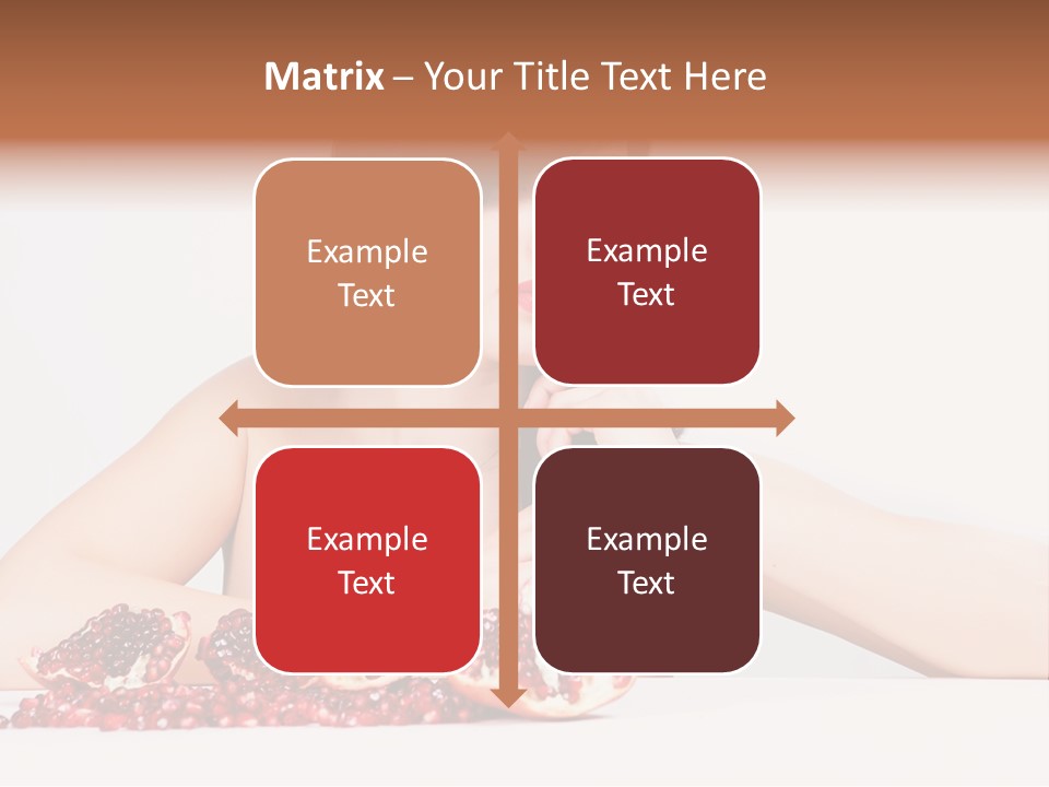 Young Lady Women PowerPoint Template