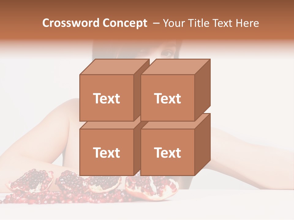 Young Lady Women PowerPoint Template