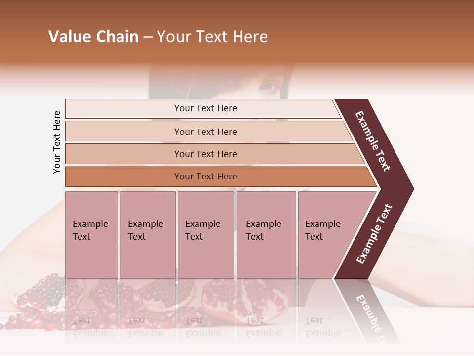 Young Lady Women PowerPoint Template