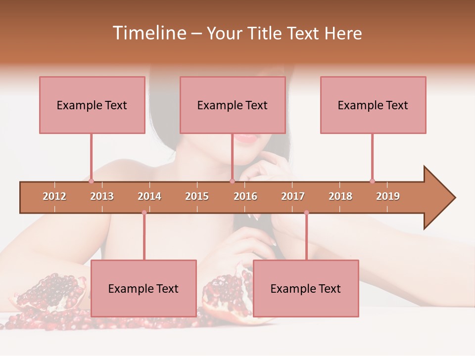 Young Lady Women PowerPoint Template