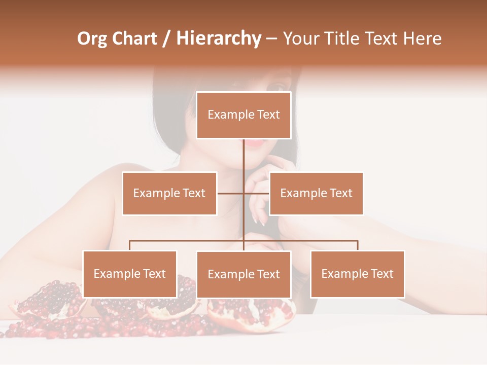 Young Lady Women PowerPoint Template