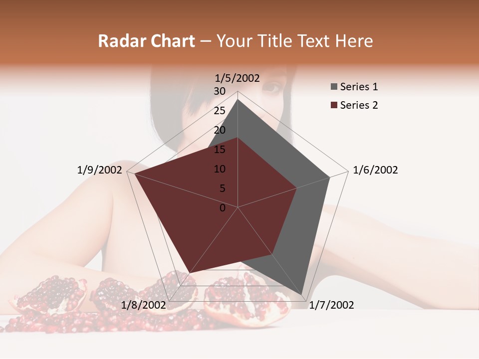 Young Lady Women PowerPoint Template