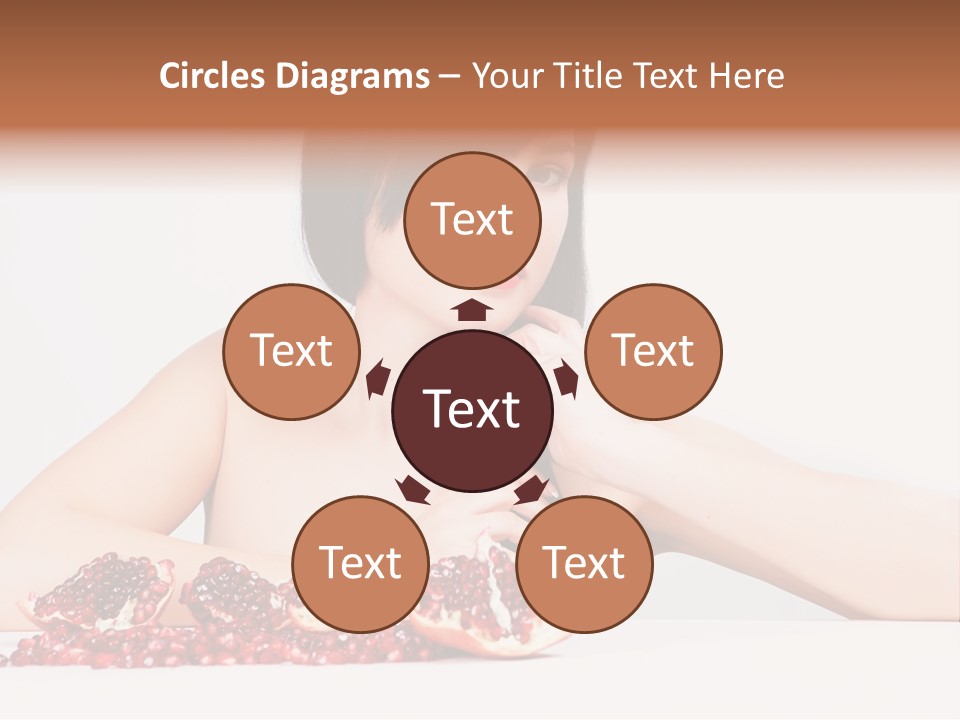 Young Lady Women PowerPoint Template