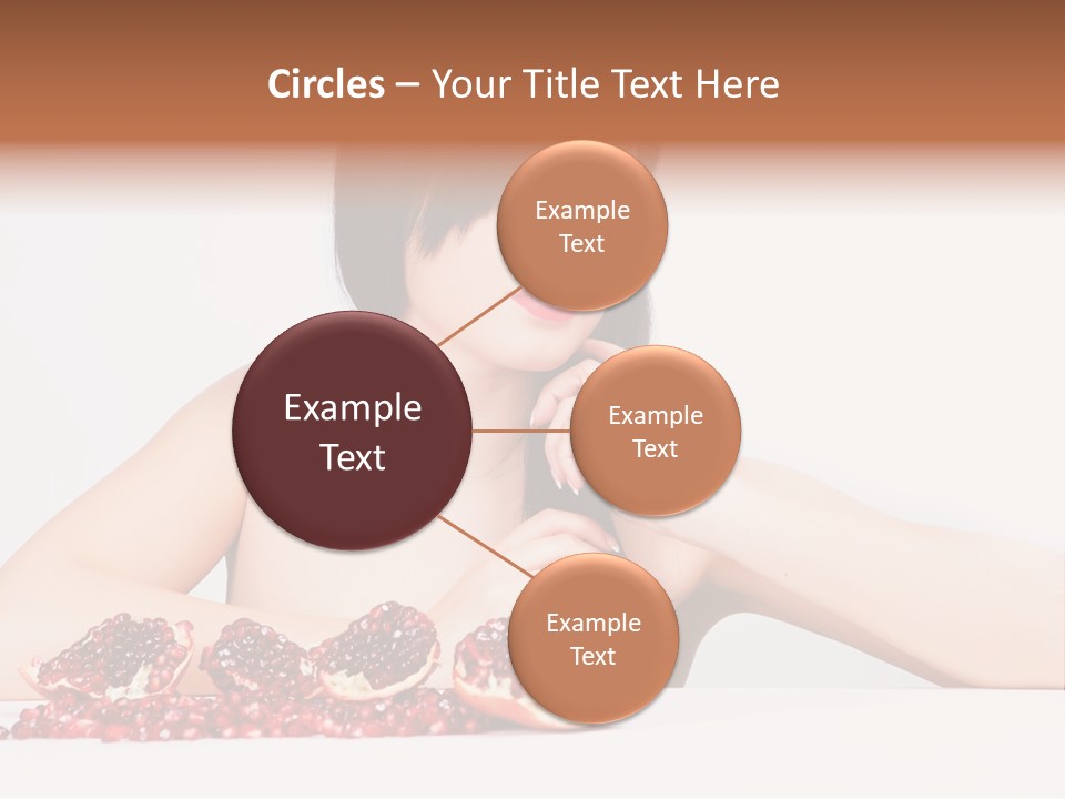 Young Lady Women PowerPoint Template