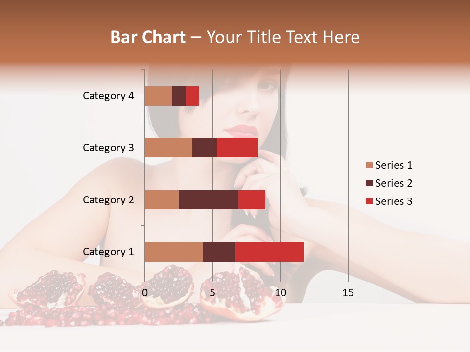 Young Lady Women PowerPoint Template