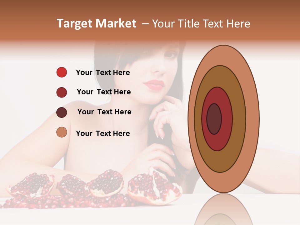 Young Lady Women PowerPoint Template