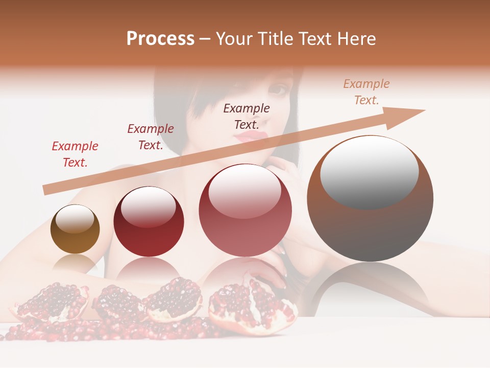 Young Lady Women PowerPoint Template