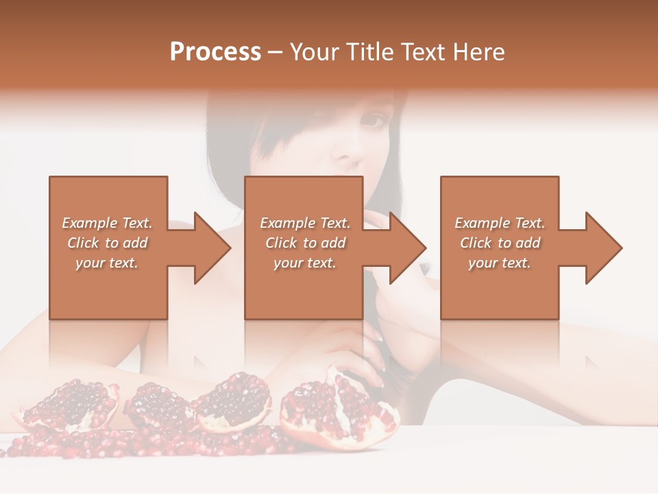 Young Lady Women PowerPoint Template