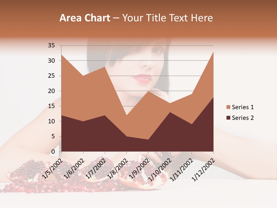 Young Lady Women PowerPoint Template