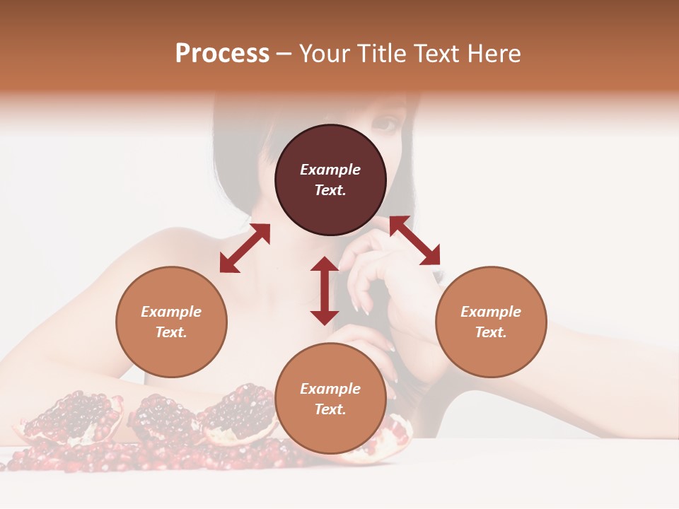 Young Lady Women PowerPoint Template