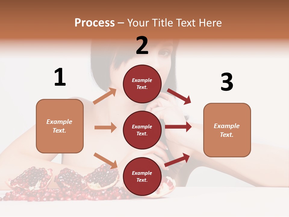 Young Lady Women PowerPoint Template