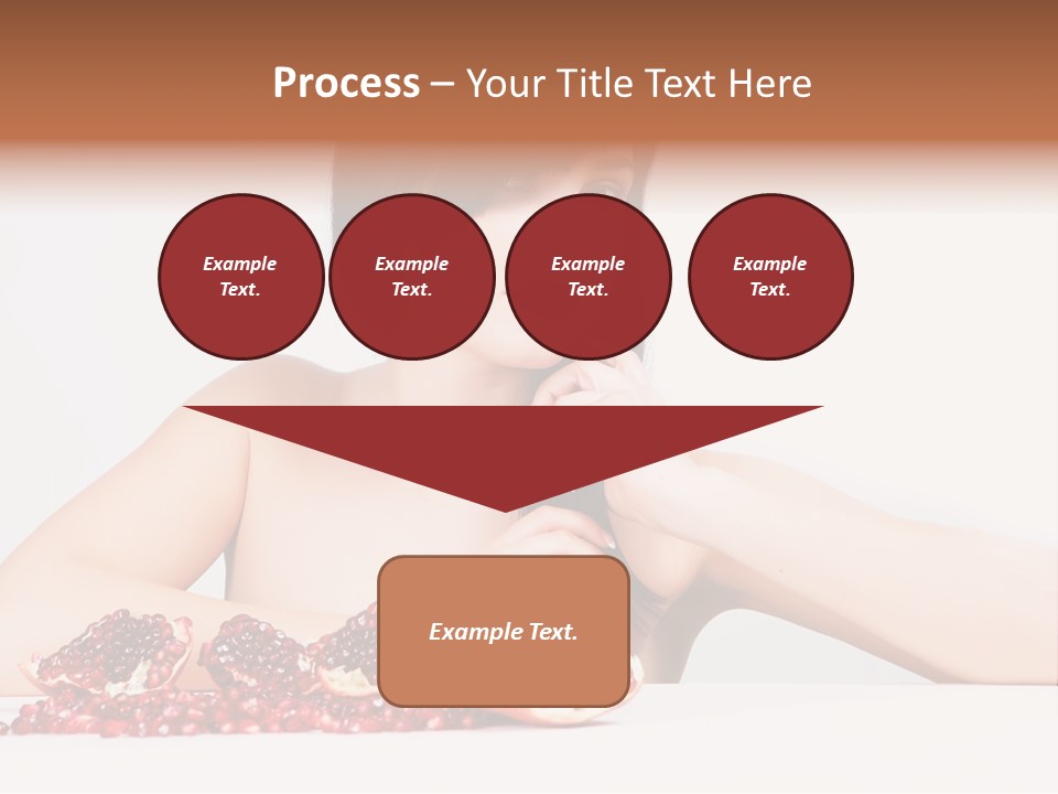 Young Lady Women PowerPoint Template