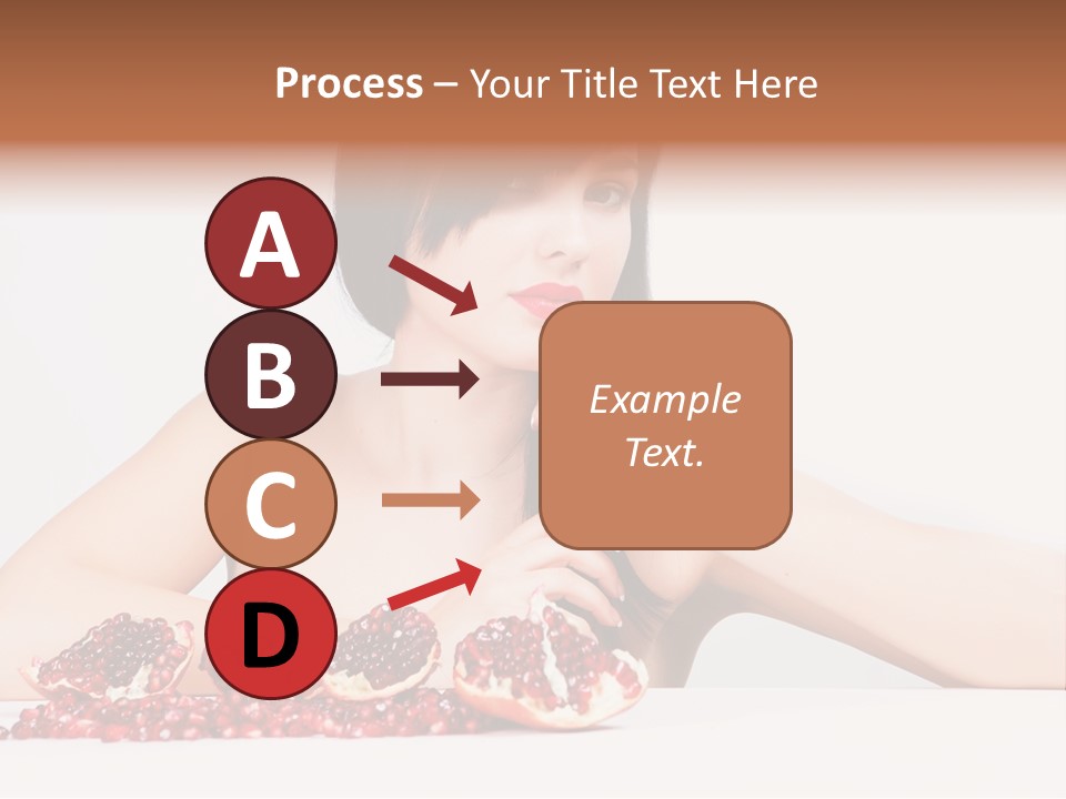 Young Lady Women PowerPoint Template