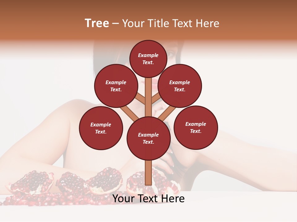 Young Lady Women PowerPoint Template