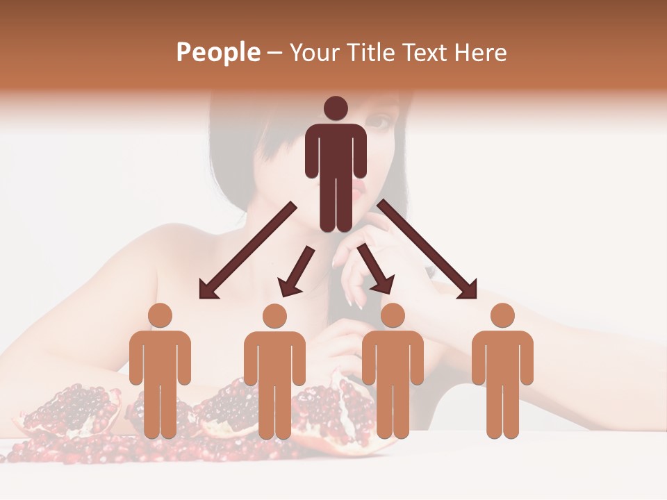 Young Lady Women PowerPoint Template