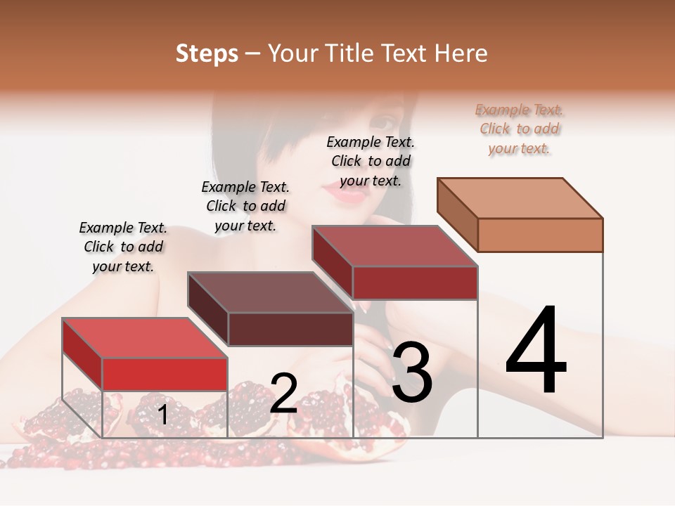 Young Lady Women PowerPoint Template