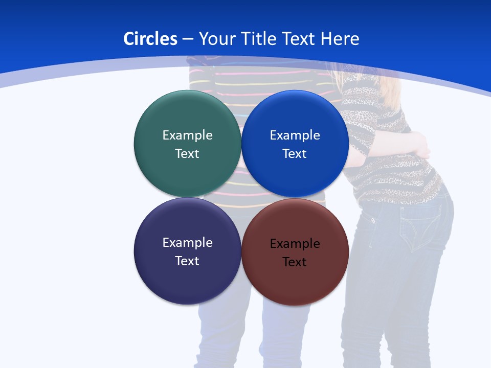 Young Presentation Backview PowerPoint Template