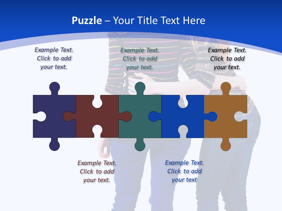 Young Presentation Backview PowerPoint Template