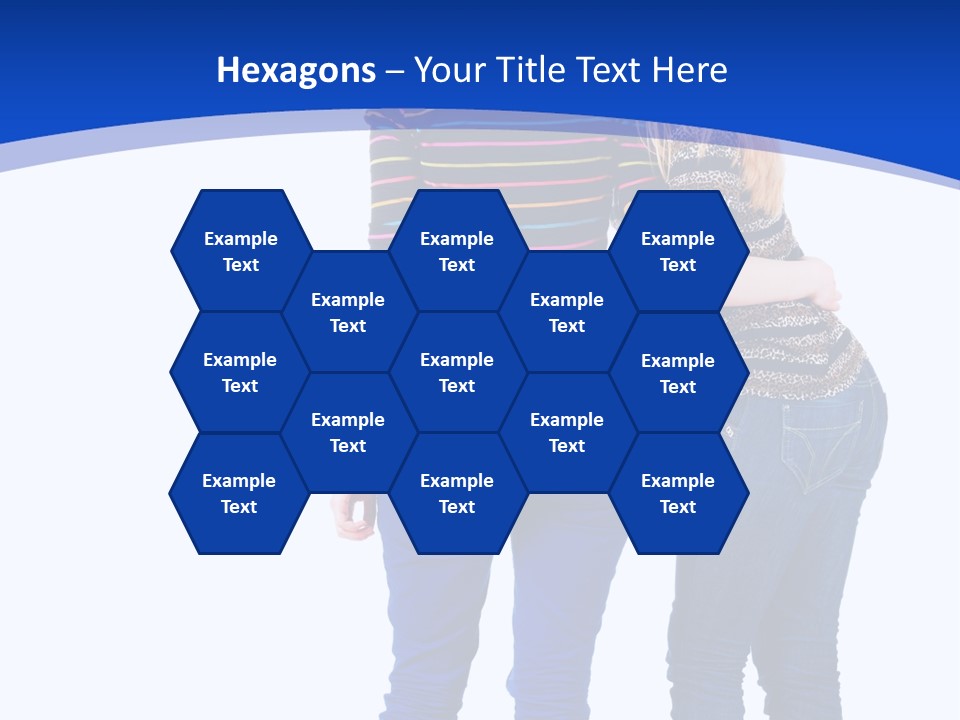 Young Presentation Backview PowerPoint Template