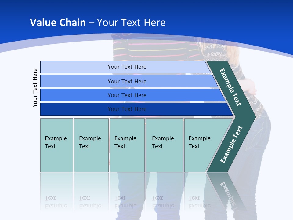 Young Presentation Backview PowerPoint Template