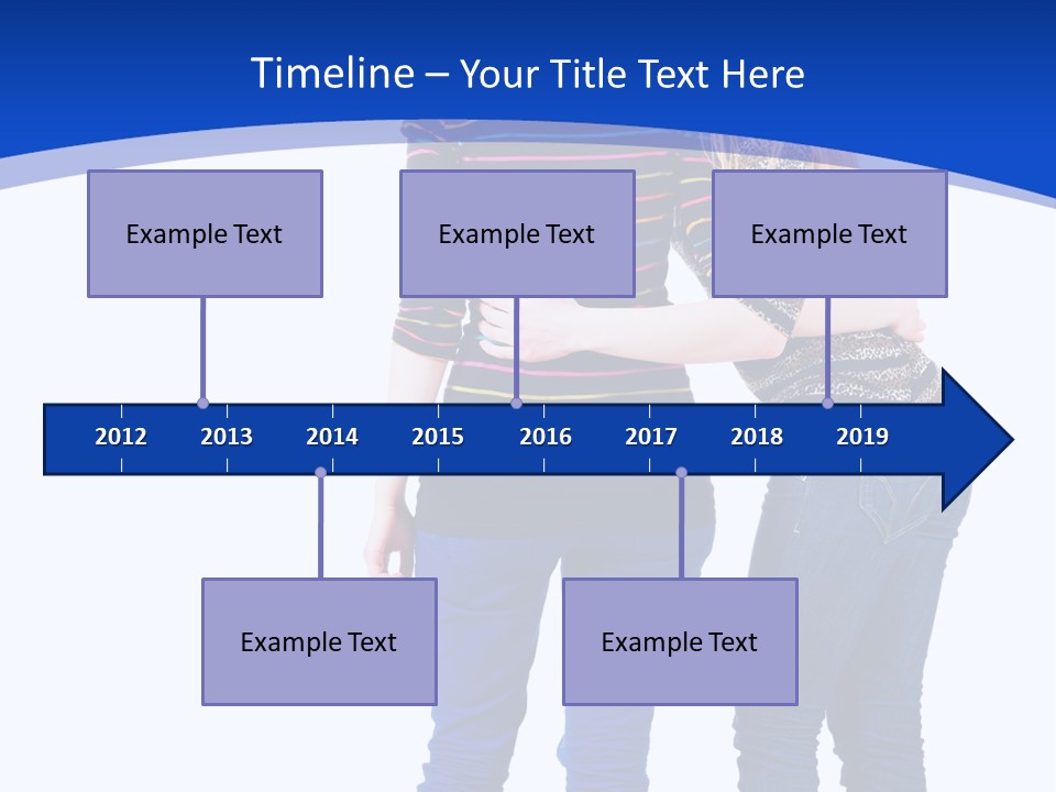 Young Presentation Backview PowerPoint Template