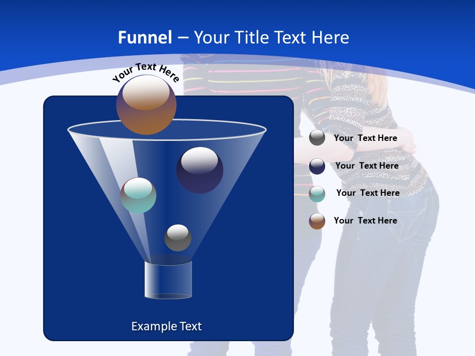 Young Presentation Backview PowerPoint Template