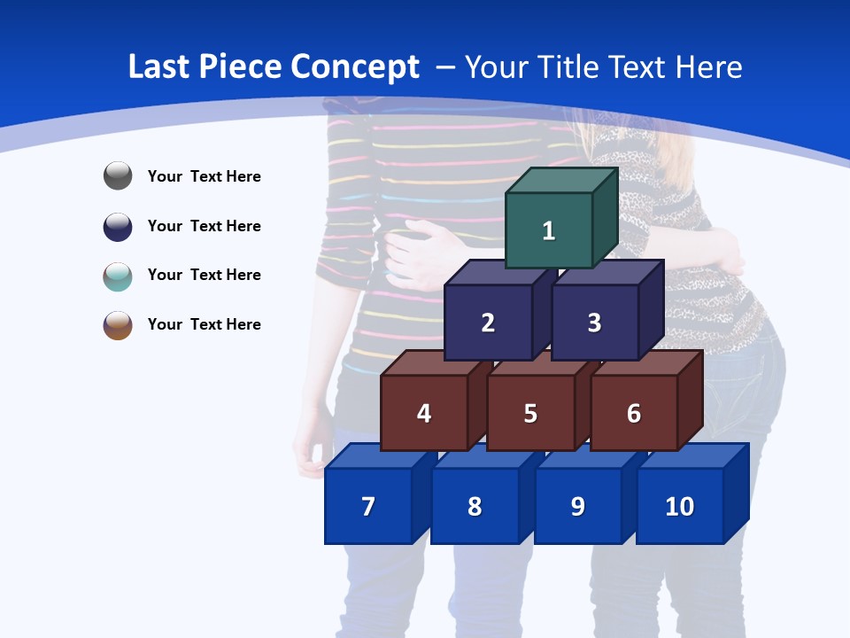 Young Presentation Backview PowerPoint Template