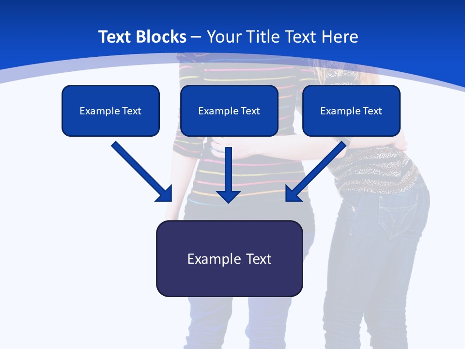 Young Presentation Backview PowerPoint Template