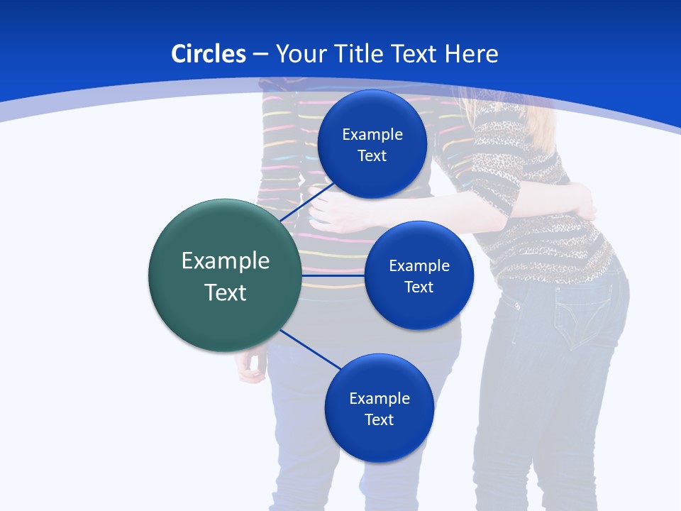 Young Presentation Backview PowerPoint Template