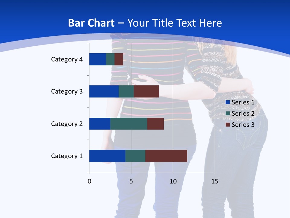 Young Presentation Backview PowerPoint Template