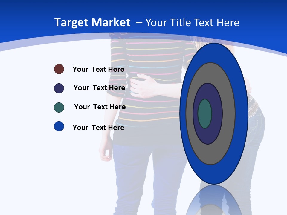 Young Presentation Backview PowerPoint Template