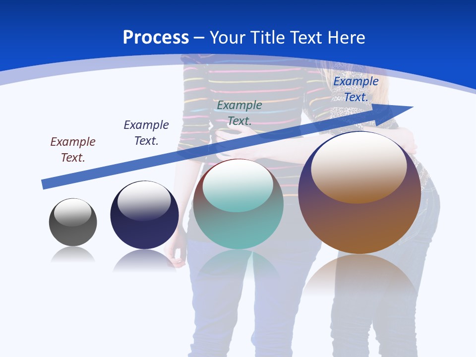 Young Presentation Backview PowerPoint Template