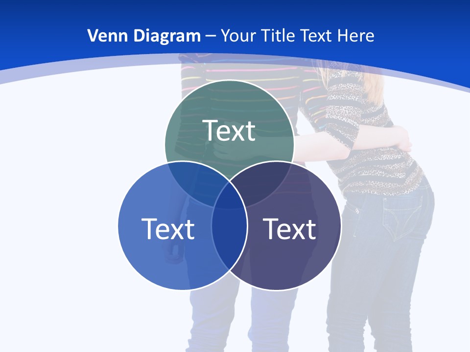 Young Presentation Backview PowerPoint Template