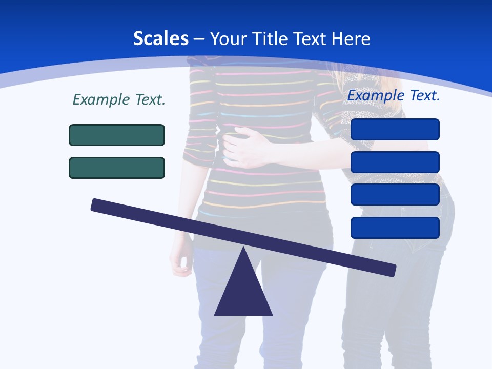 Young Presentation Backview PowerPoint Template