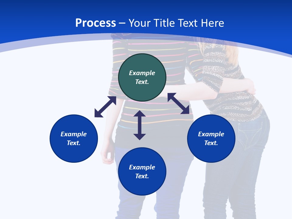 Young Presentation Backview PowerPoint Template