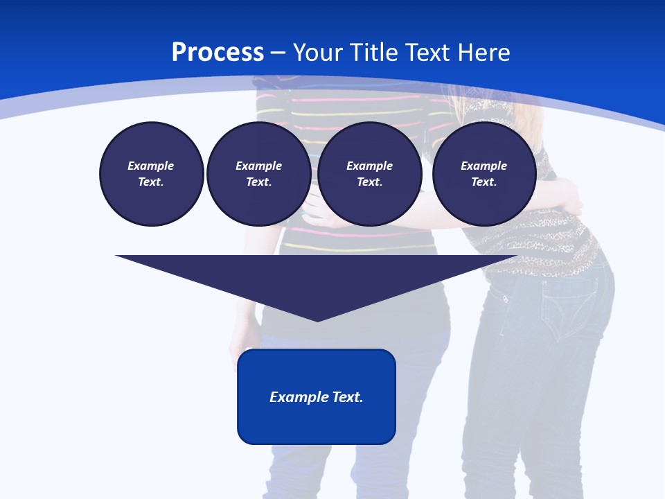 Young Presentation Backview PowerPoint Template