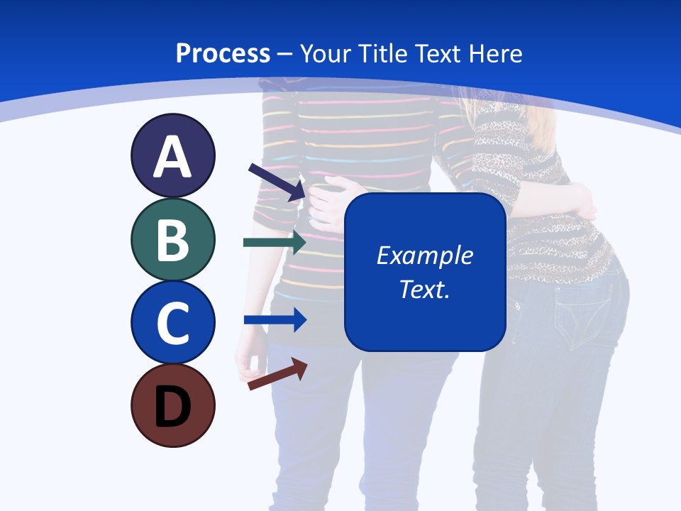 Young Presentation Backview PowerPoint Template