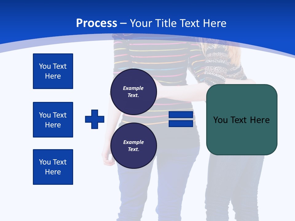 Young Presentation Backview PowerPoint Template