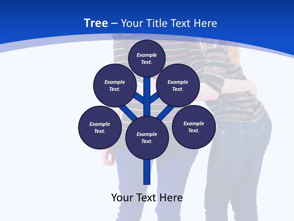 Young Presentation Backview PowerPoint Template